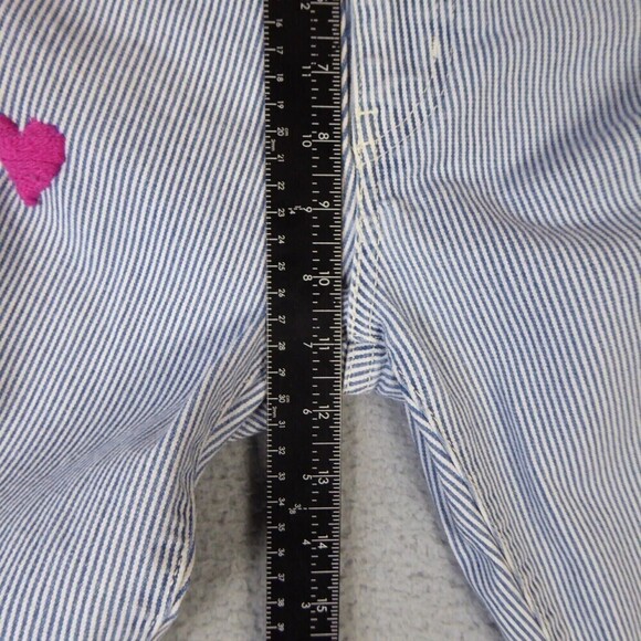 Levi's Jeans Women's Size 29 Mile High Super Skinny Striped Floral Pockets Heart - Picture 11 of 12